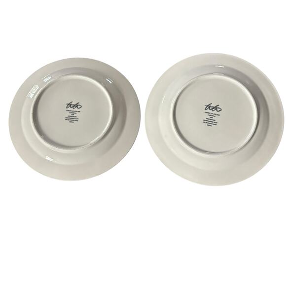 Christmas Woodland Cardinal Plates by AMERICAN ATELIER Holidays Red Bird 7.75” - Picture 3 of 6